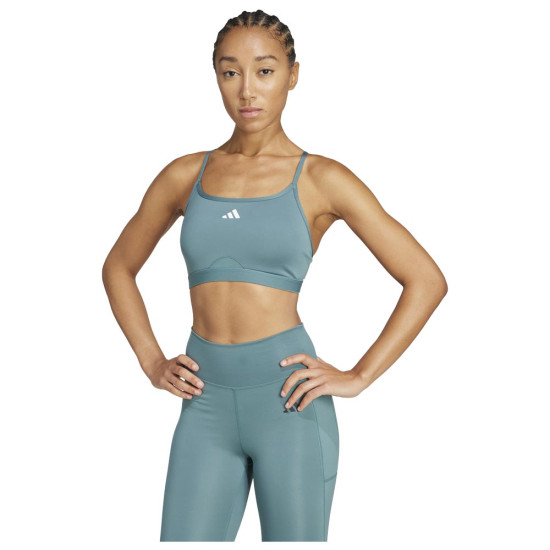 Adidas Γυναικείο μπουστάκι Aeroreact Light-Support 3-Stripes Bra